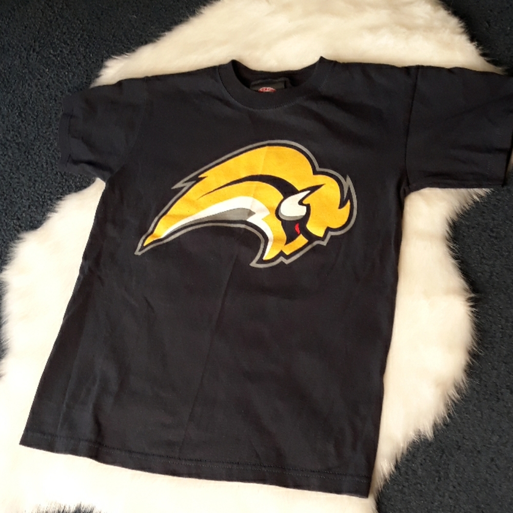 Buffalo Sabres Pominville and logo boys tshirt